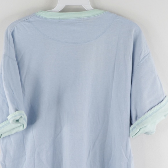 Vintage 90s Streetwear Roll Cuff Blank T Shirt - Picture 6 of 7